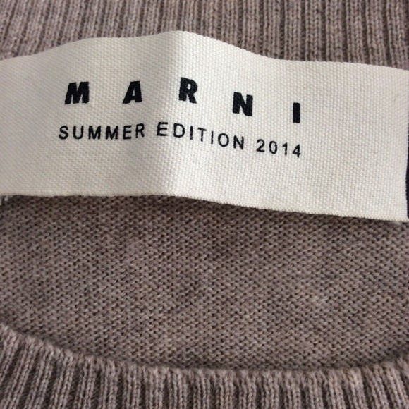 Marni Pullover Sweater Colorblock FLAWS - Picture 12 of 12